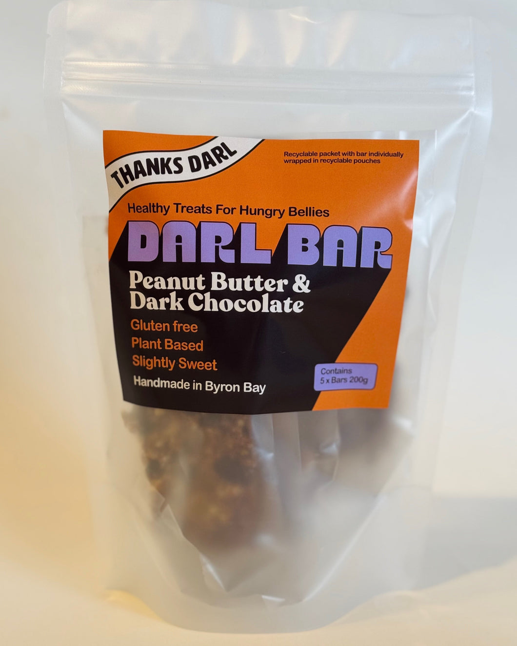 Darl Bars - Peanut Butter & Dark Chocolate