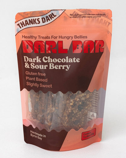 Darl Bars - LIMITED EDITION Dark Chocolate & Extra Sour Cherry